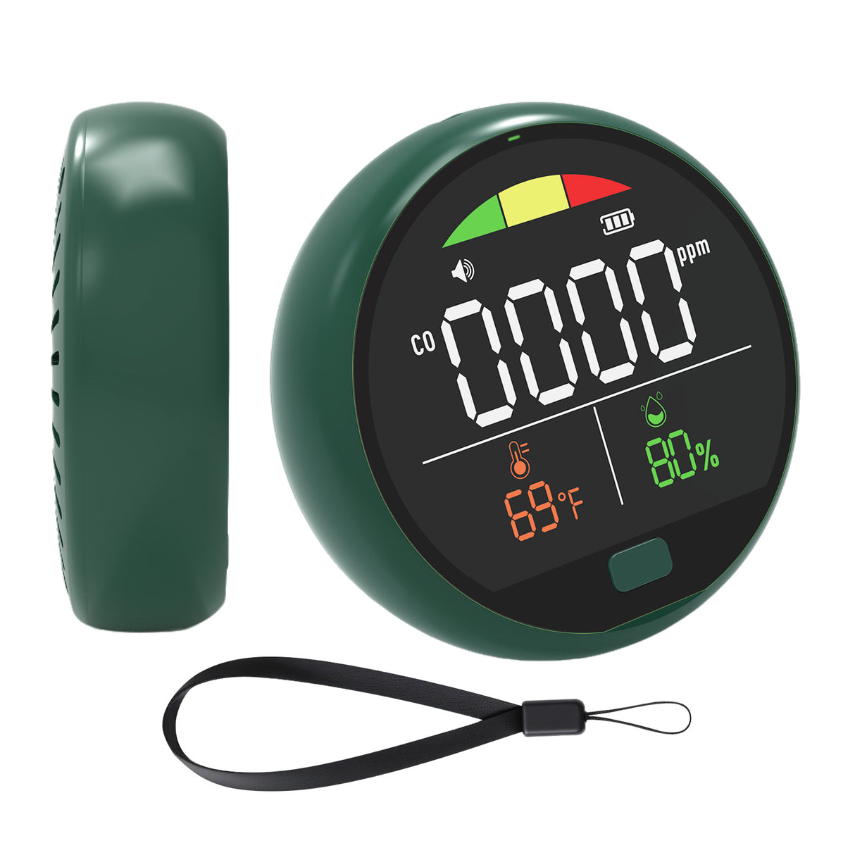 LSENLTY Portable Carbon Monoxide Detectors-PTH-21D