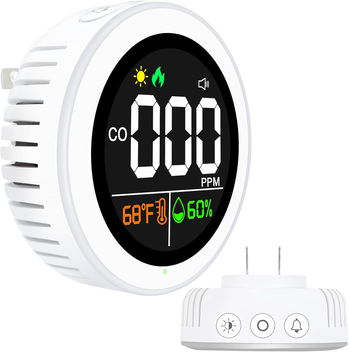 LSENLTY Carbon Monoxide Detector Plug In-L6078