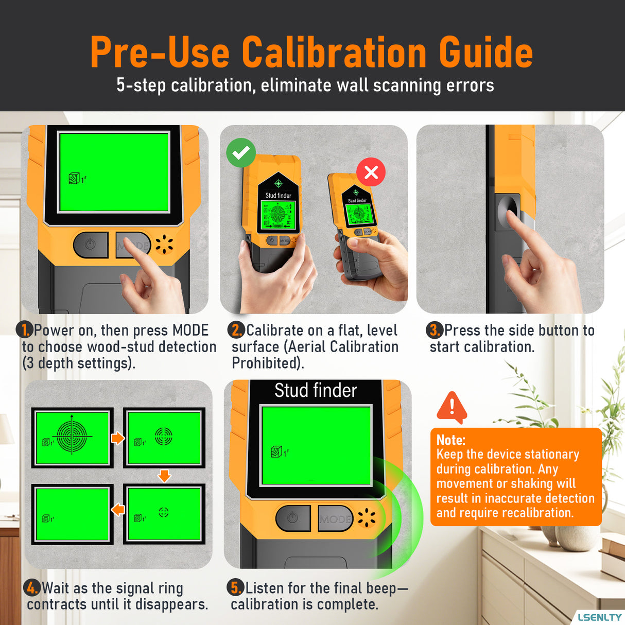 LSENLTY Stud Finder Wall Scanner