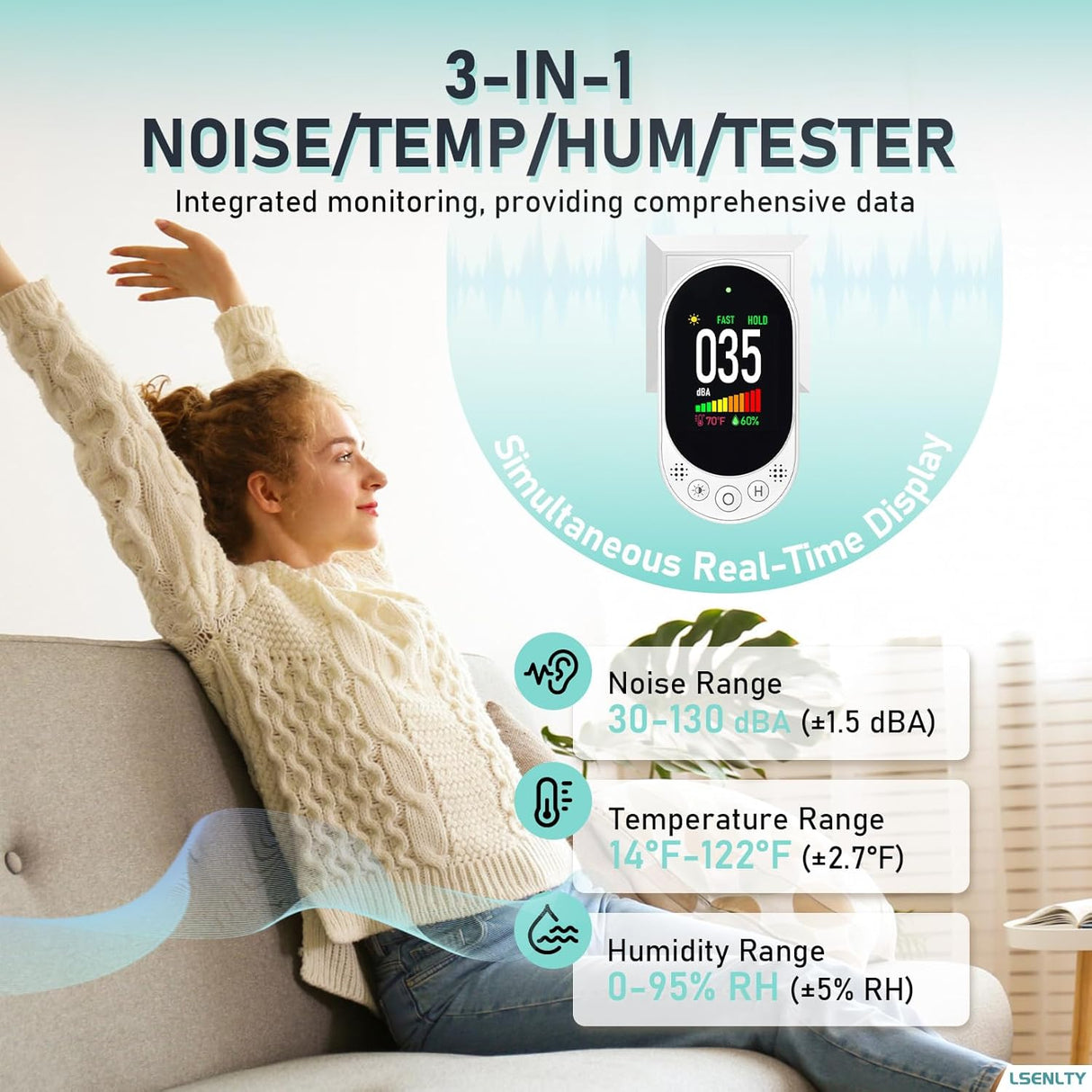 LSENLTY Plug-in Noise Detector-L6101