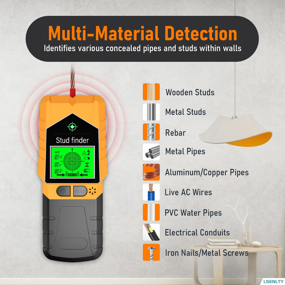 LSENLTY Stud Finder Wall Scanner