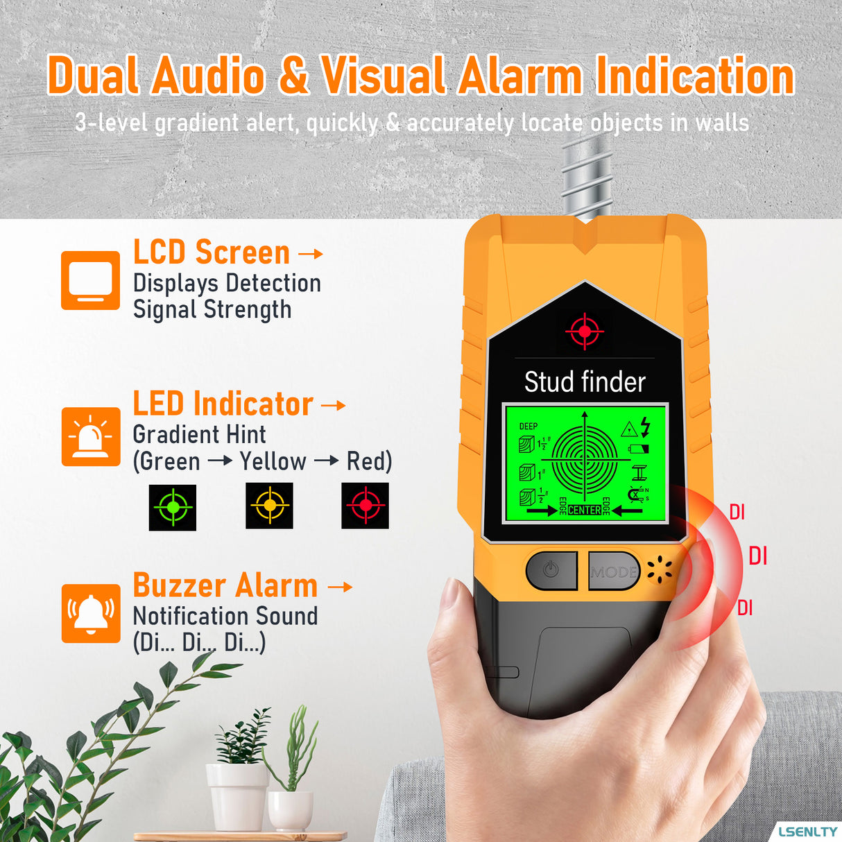 LSENLTY Stud Finder Wall Scanner