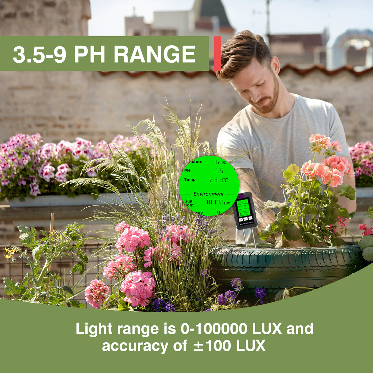 LSENLTY Soil Moisture Meter