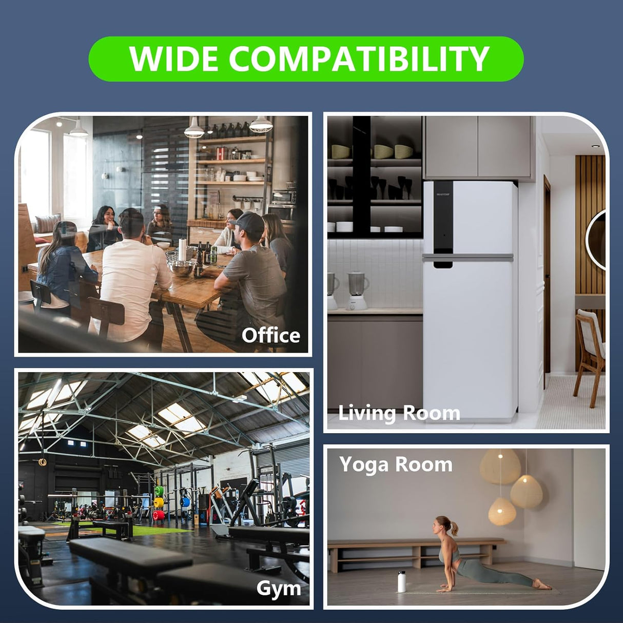 LSENLTY 4 in 1 PM 2.5 and PM 10 Air Quality Monitor-PTH-26P