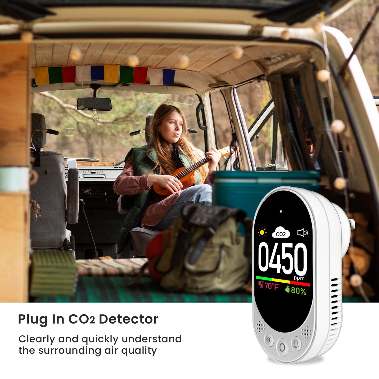 ❄️ A Must-Have for the Heating Season! Indoor CO2 Monitor