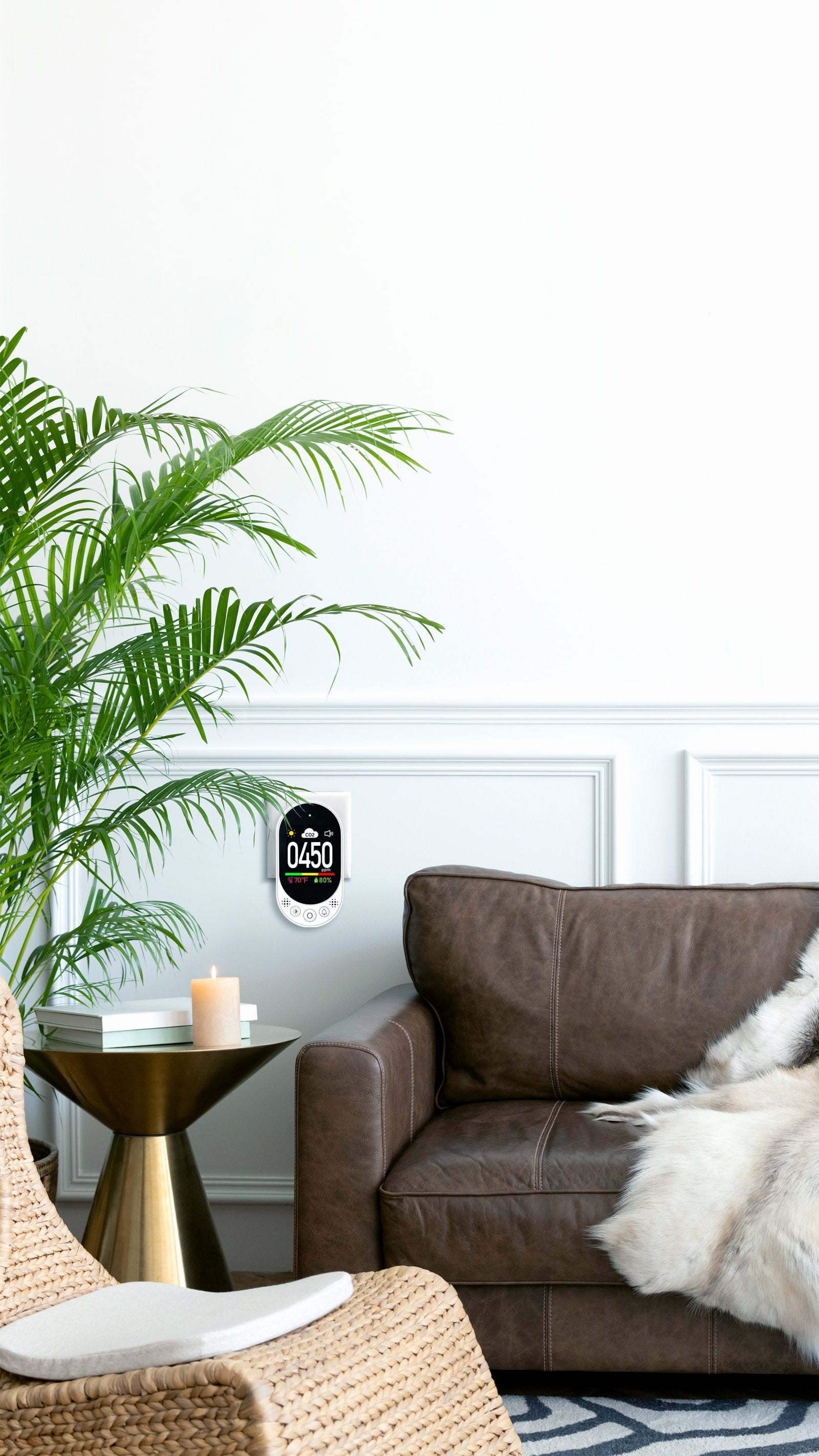 LSENLTY 3-in-1 Carbon Dioxide Monitor