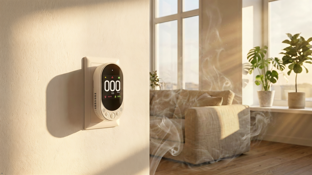 🌿 Plug It In, Rest Easy: The LSENLTY Plug-In CO Detector That Also Watches Temperature and Humidity