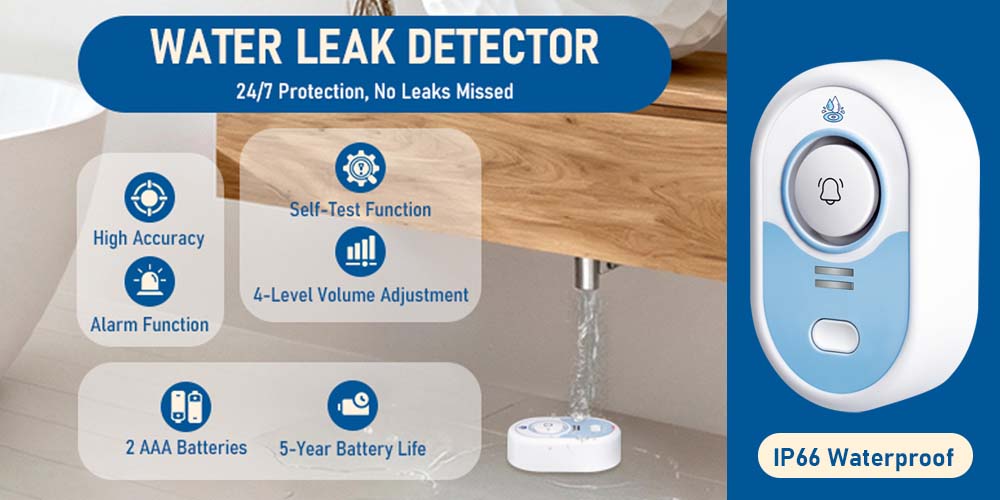 LSENLTY Leak Detector: Effortlessly Protect Your Home Safety