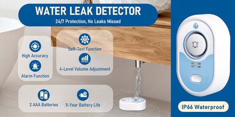 LSENLTY Leak Detector: Effortlessly Protect Your Home Safety