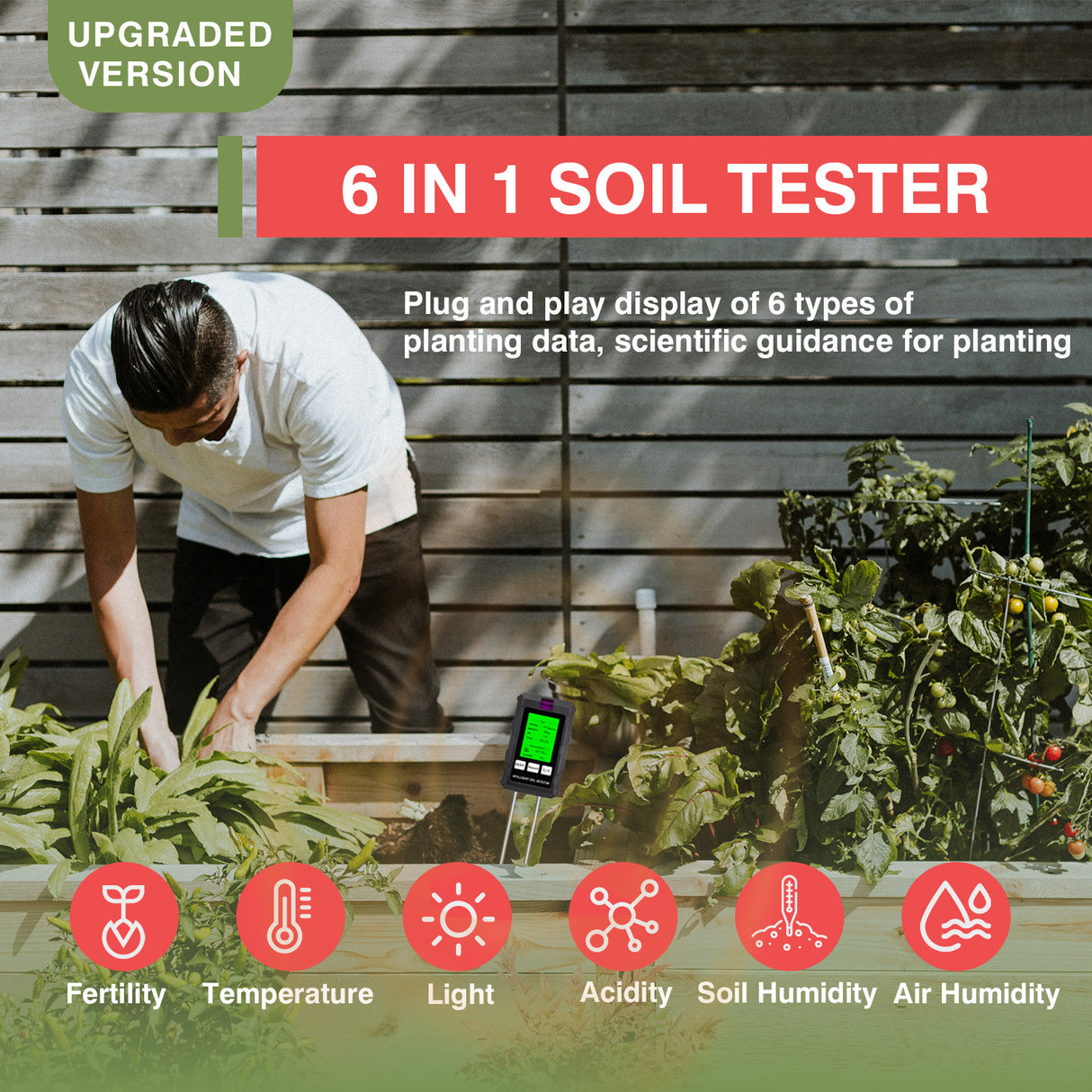 LSENLTY Soil Moisture Meter