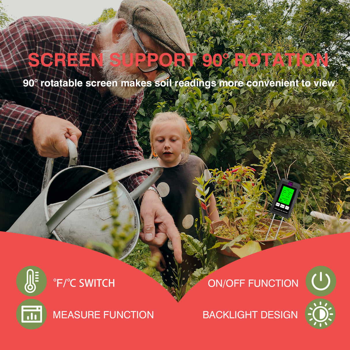 LSENLTY Soil Moisture Meter