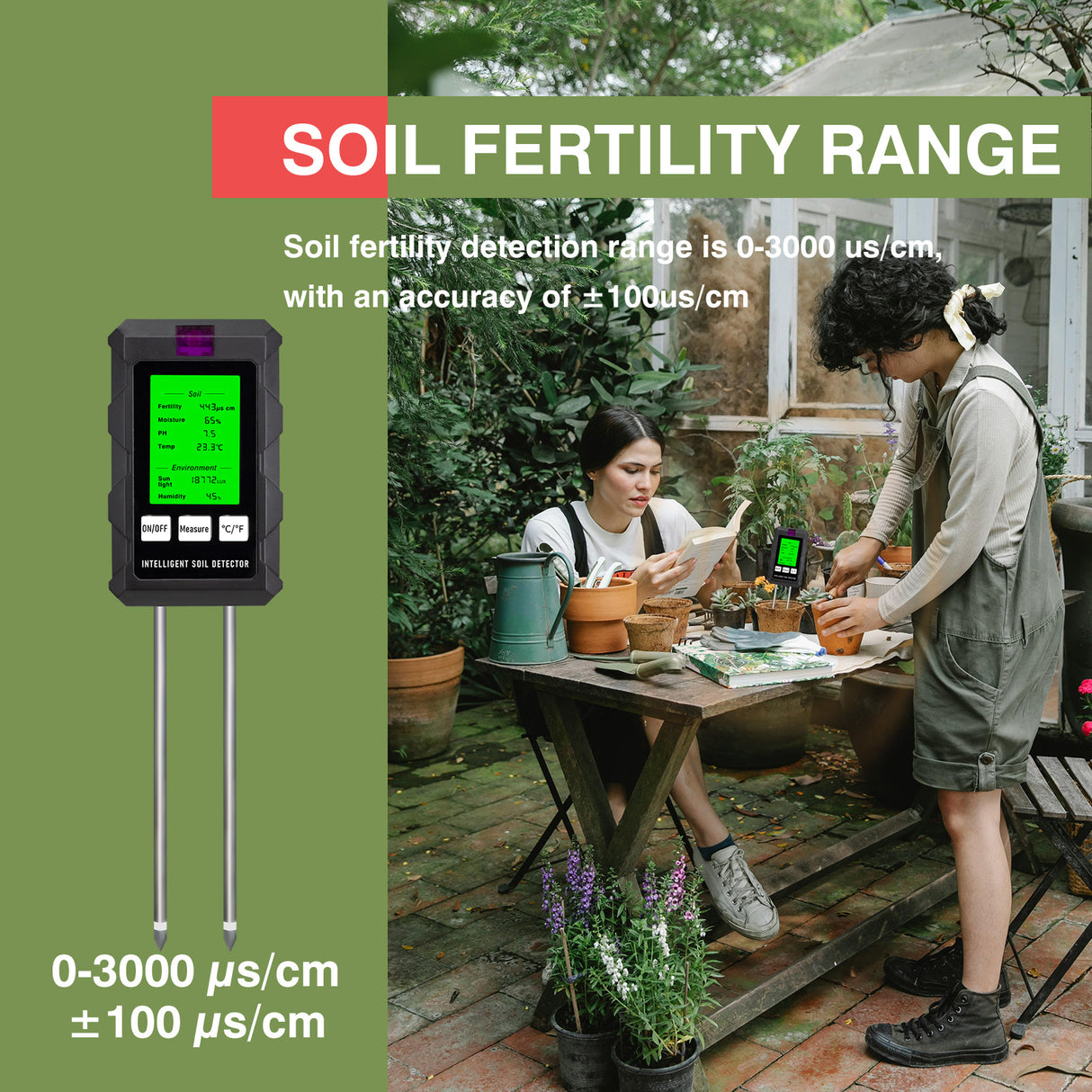 LSENLTY Soil Moisture Meter