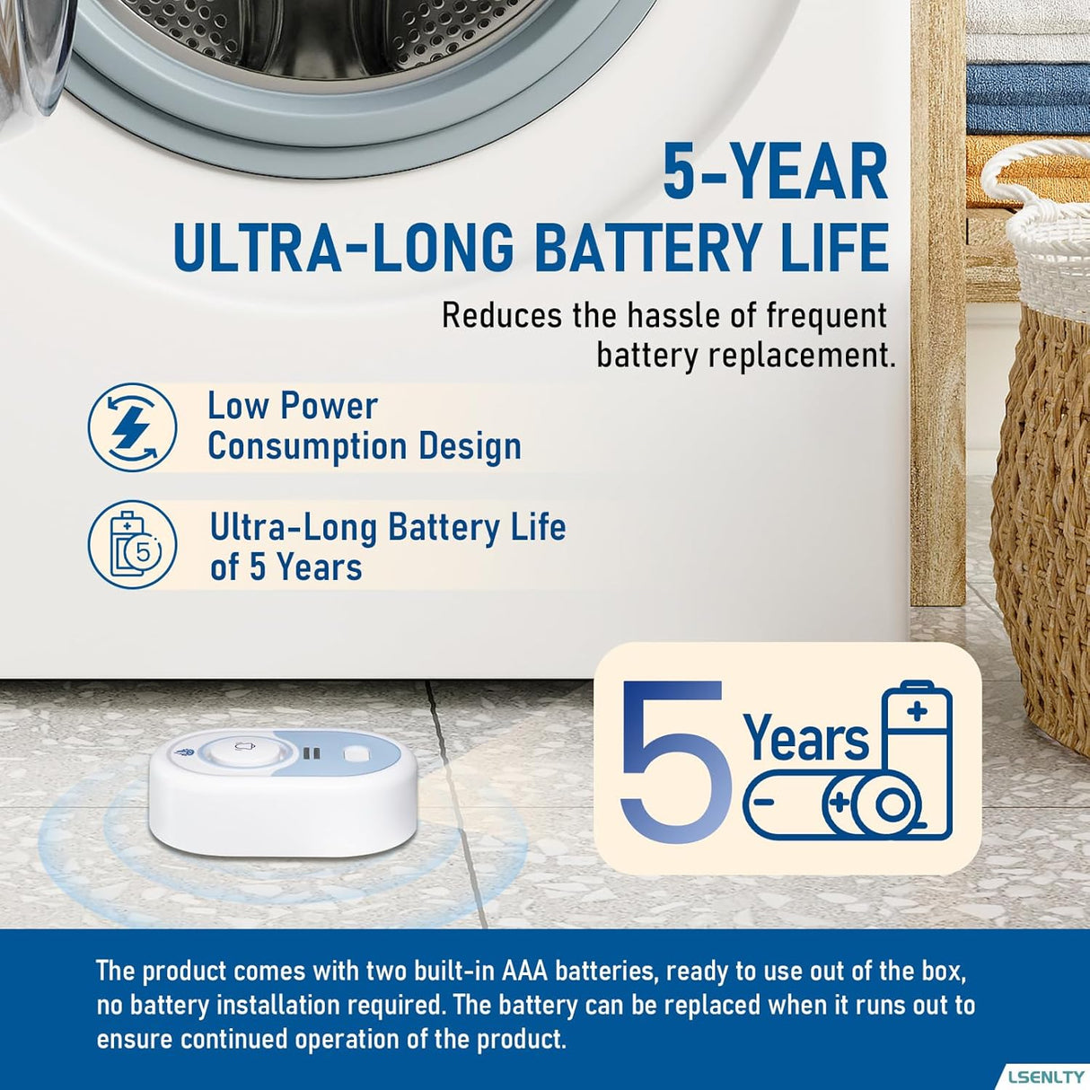 LSENTLY Water Leak Detector-L6201