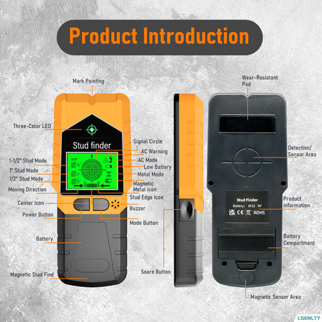 LSENLTY Stud Finder Wall Scanner
