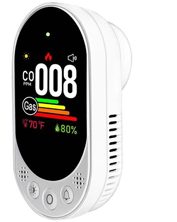 Carbon Monoxide and Gas Detector Plug In